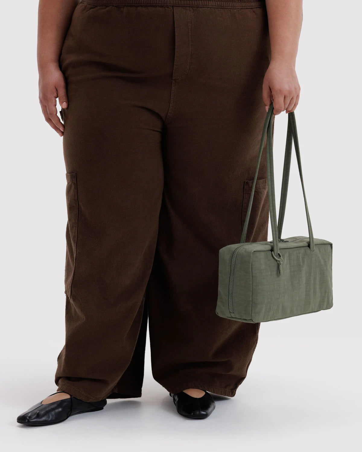 Baggu Nylon Bowler Bag Caper