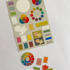 Kiku Print Colour Chart Stickers