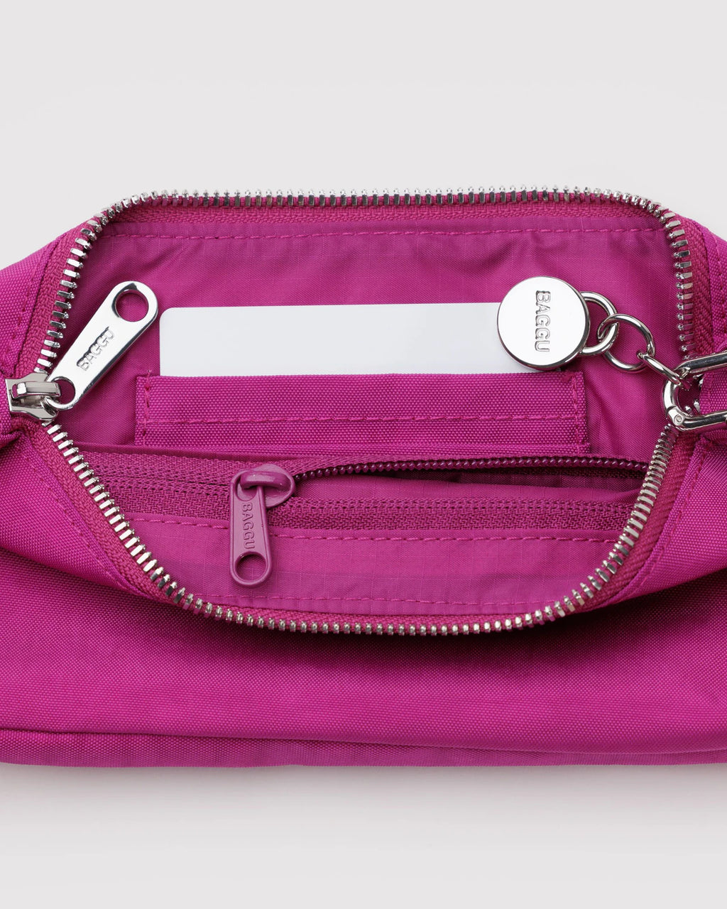 NYLON POCHETTE | DEEP FUCHSIA