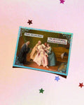 FICTIONAL MEN SPARKLY STICKER