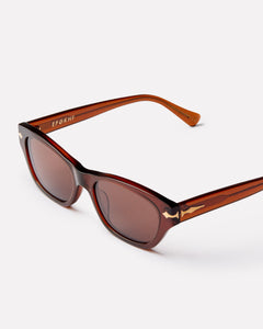 Frequency - Maple Polished / Brown - Sunglasses - EPOKHE EYEWEAR