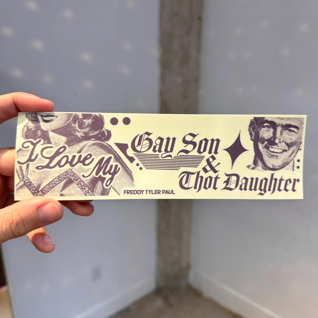 Freddy Tyler Paul Bumper Stickers