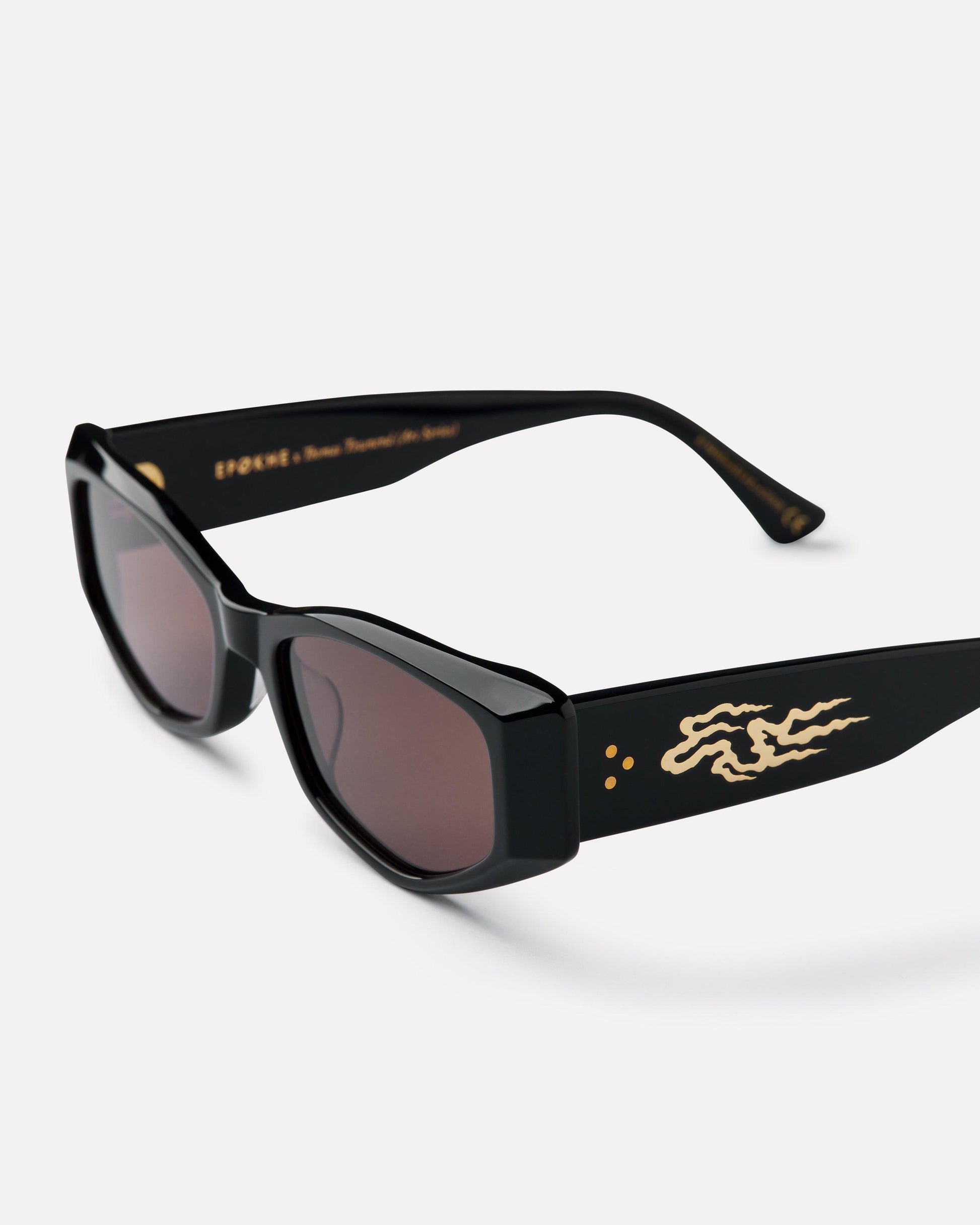 Guilty x Thomas Townend - Black Polished / Bronze - Sunglasses - EPOKHE EYEWEAR