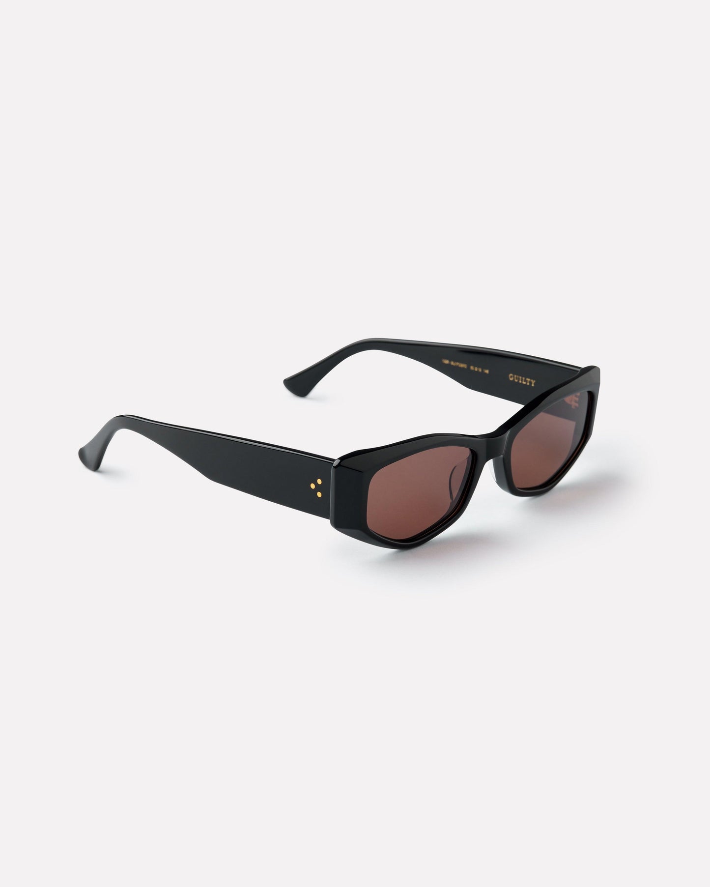 Guilty x Thomas Townend - Black Polished / Bronze - Sunglasses - EPOKHE EYEWEAR