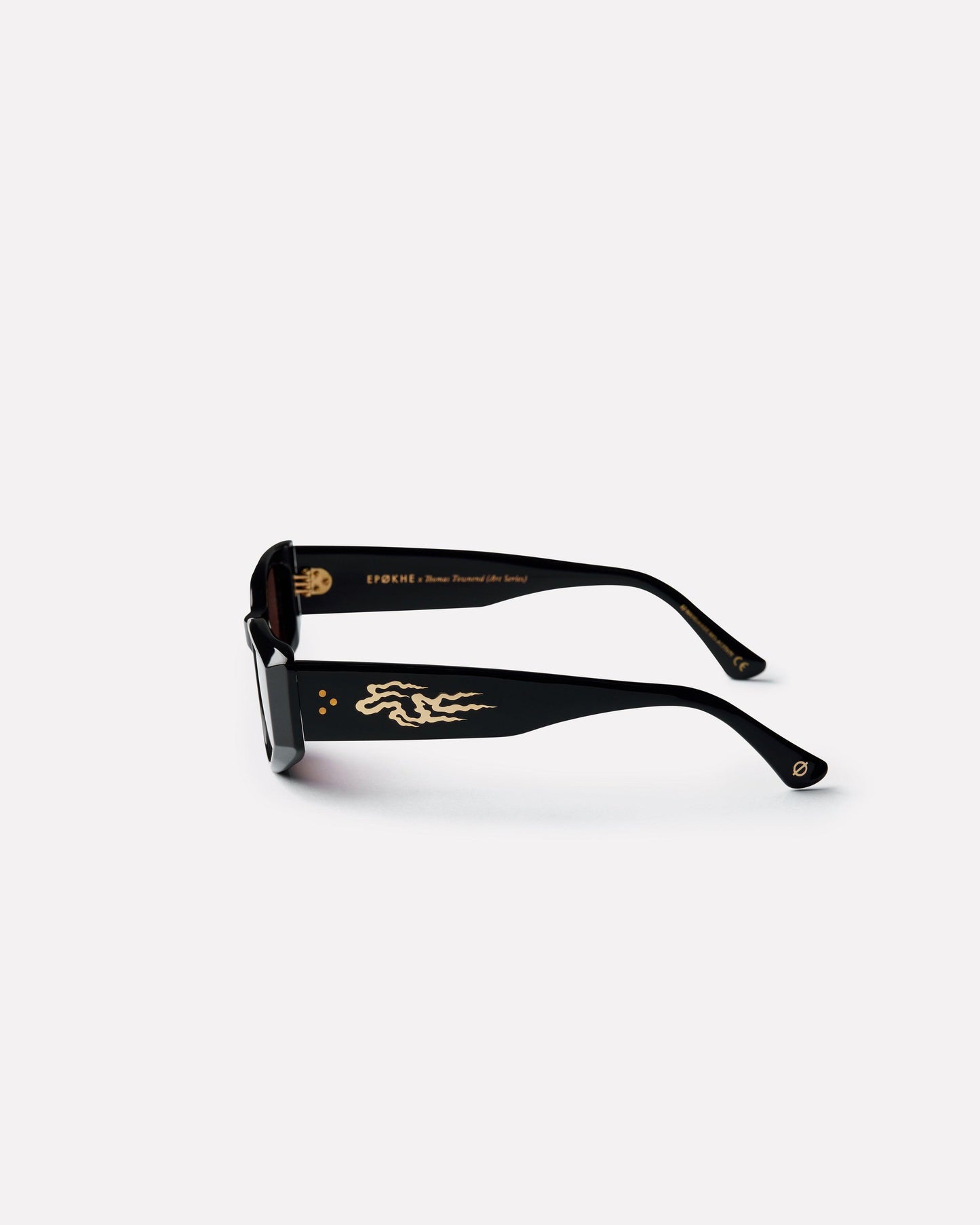 Guilty x Thomas Townend - Black Polished / Bronze - Sunglasses - EPOKHE EYEWEAR