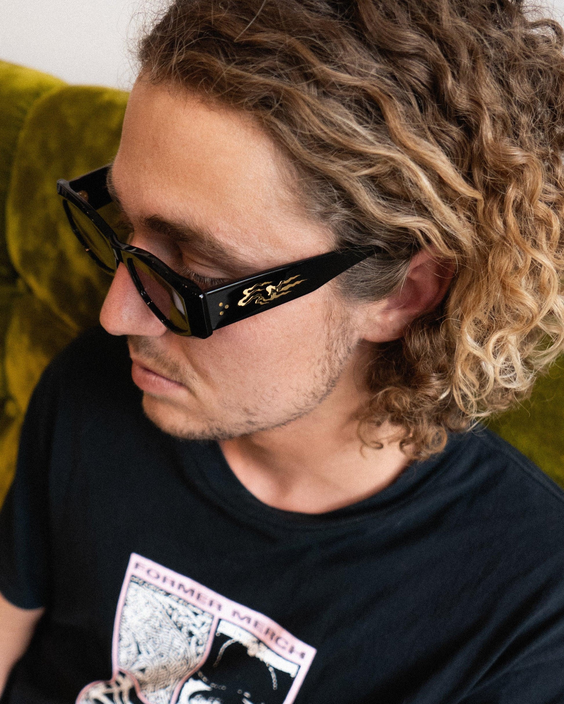 Guilty x Thomas Townend - Black Polished / Bronze - Sunglasses - EPOKHE EYEWEAR