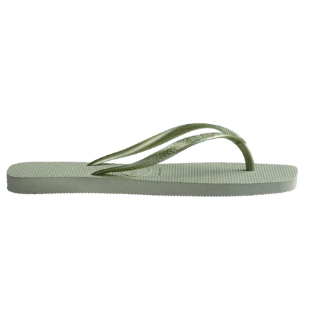 HAVAIANAS SQUARE TOE THONGS | GREEN