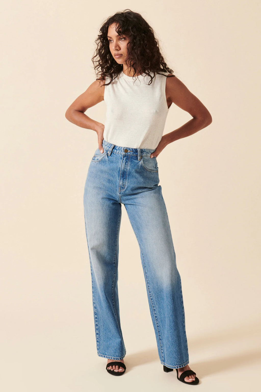 HEIDI JEAN CHLOE RECYCLED | MID BLUE