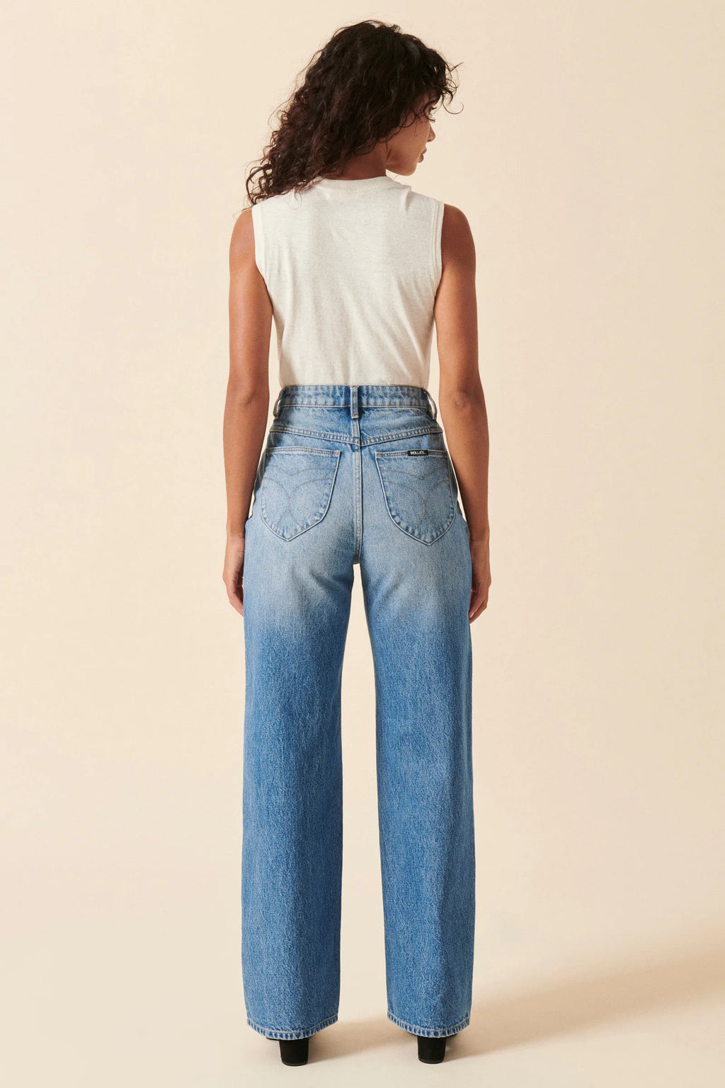 HEIDI JEAN CHLOE RECYCLED | MID BLUE