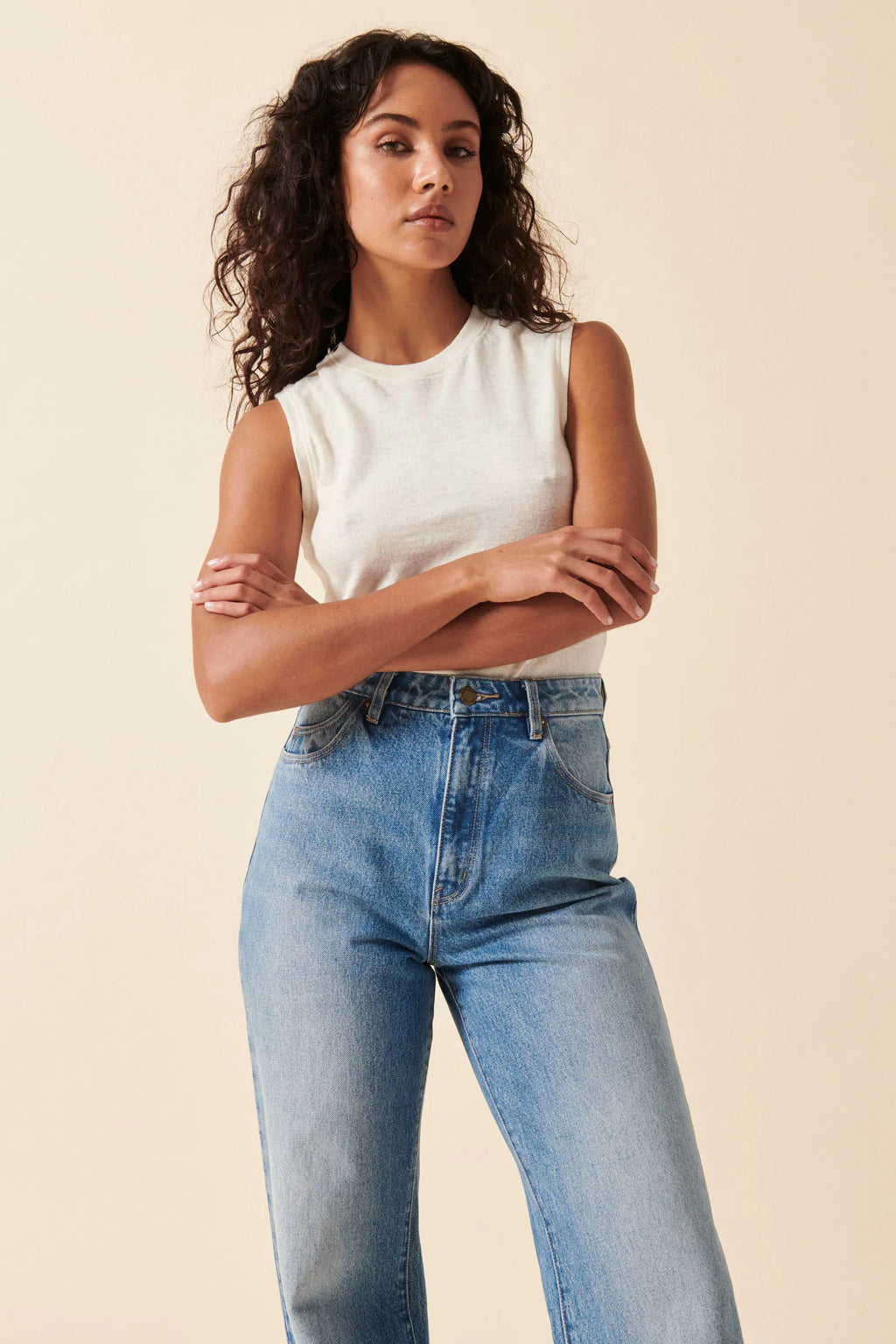 HEIDI JEAN CHLOE RECYCLED | MID BLUE