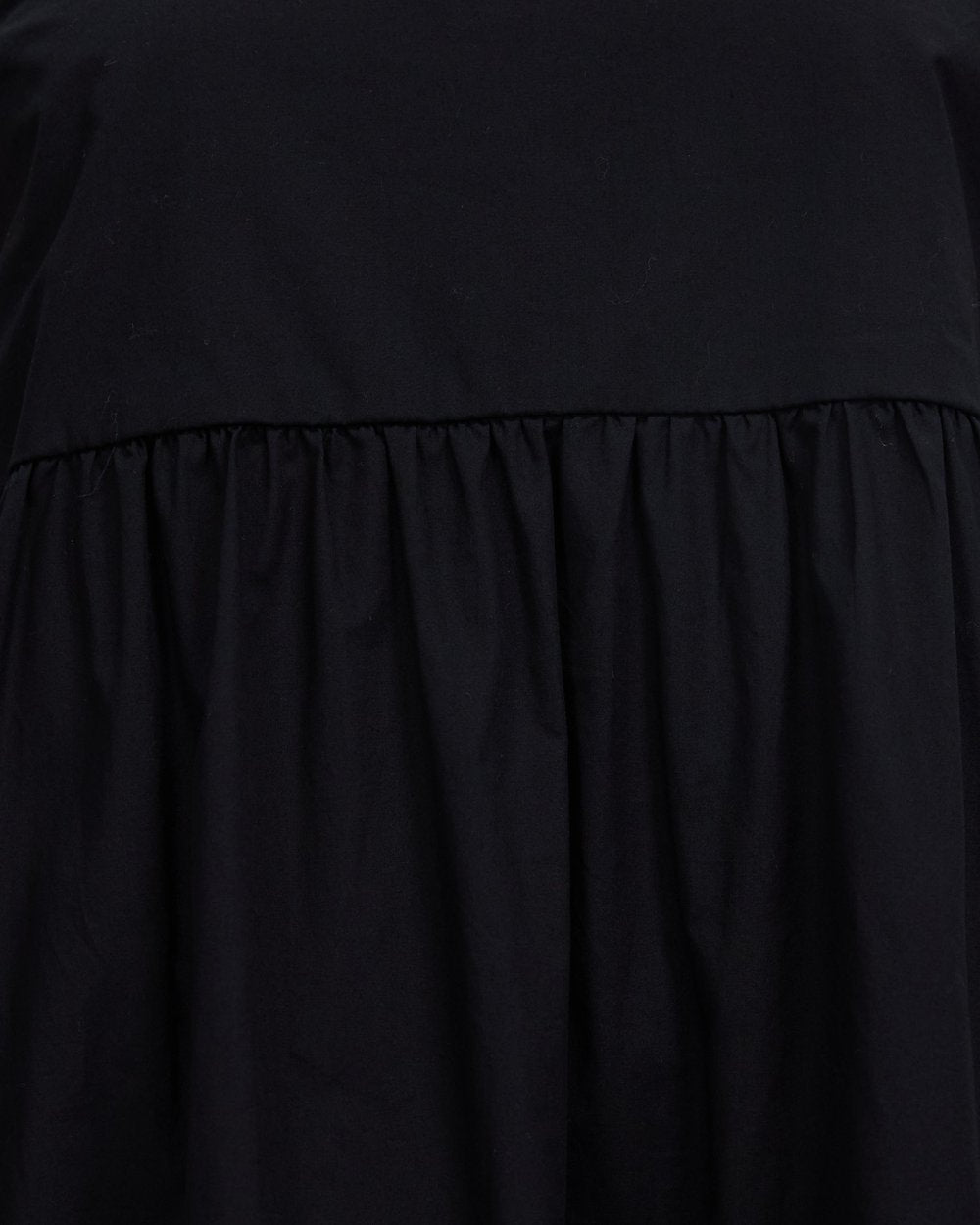 SANDY POPLIN DRESS | BLACK