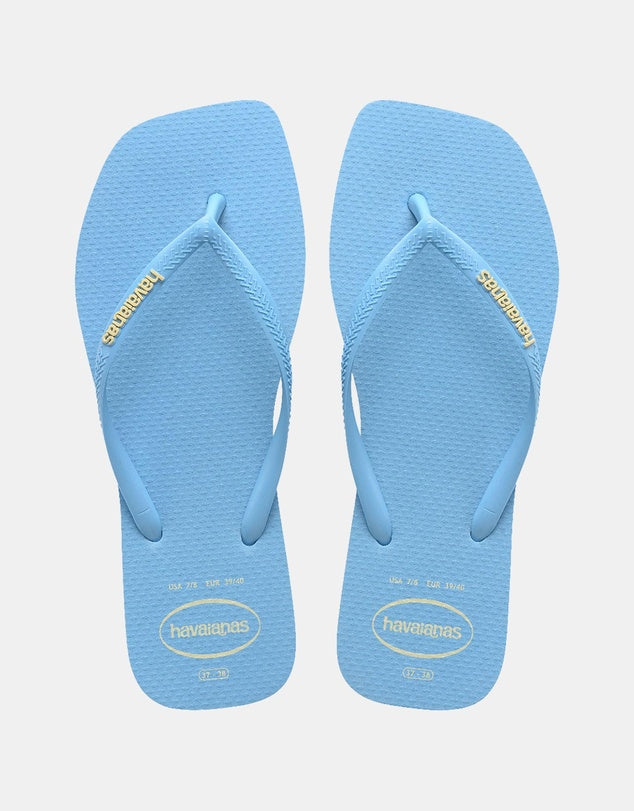 HAVAIANAS SQUARE TOE THONGS | LAVENDAR