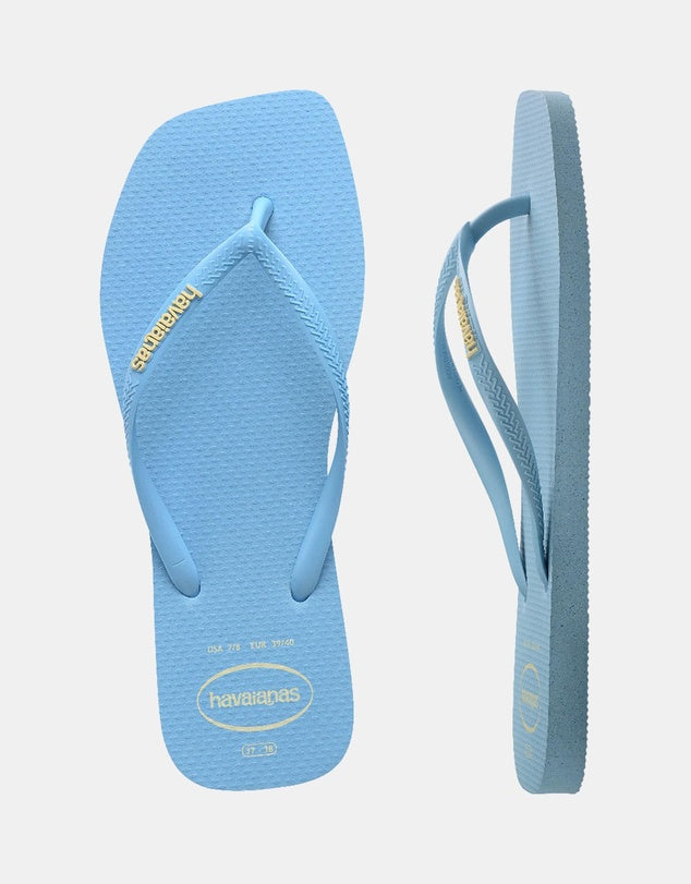 HAVAIANAS SQUARE TOE THONGS | LAVENDAR