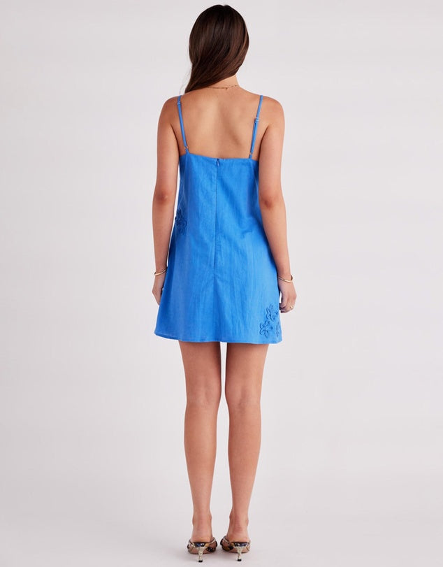 IRIS MINI DRESS | MARINE