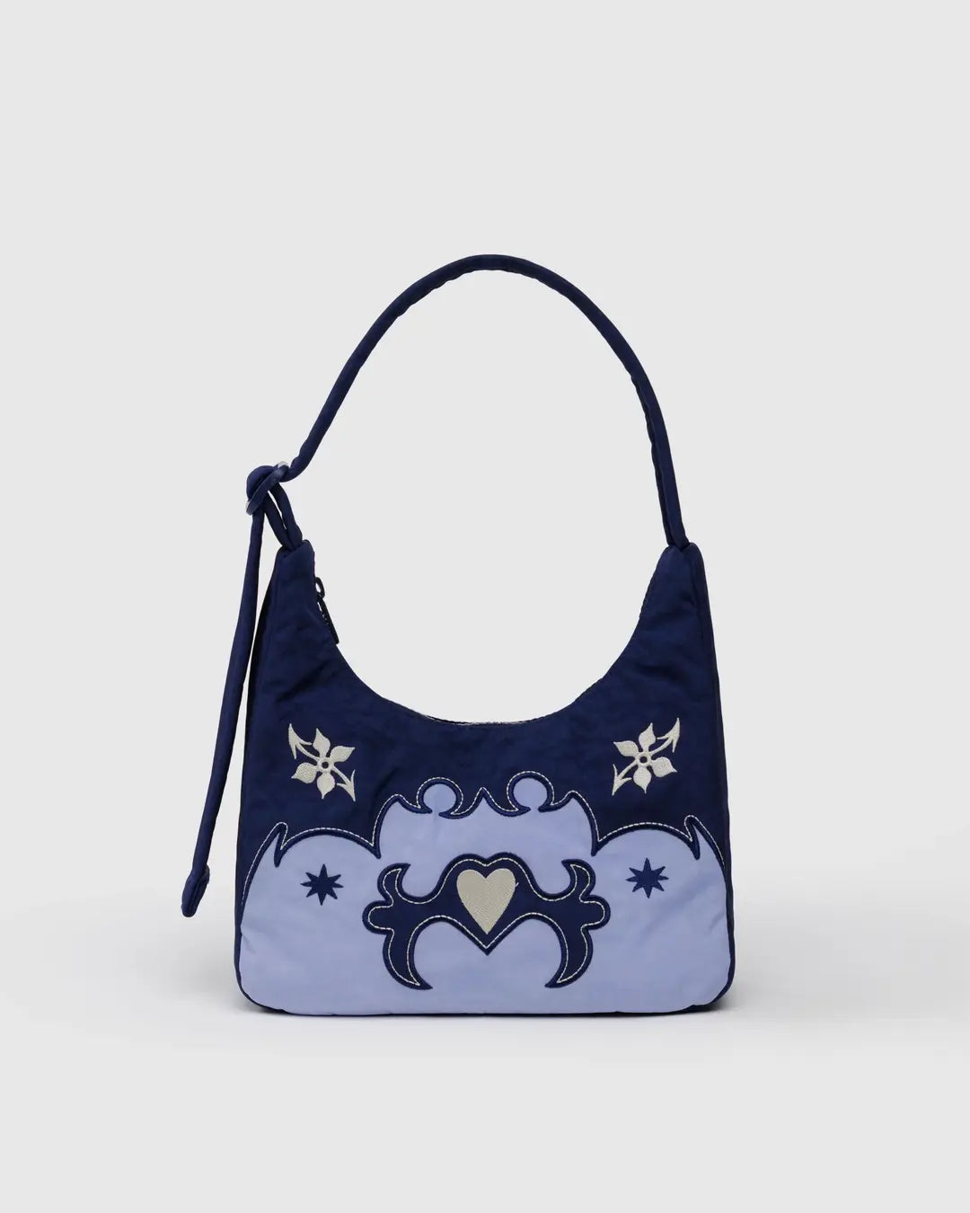 MINI NYLON SHOULDER BAG | WESTERN APPLIQUE