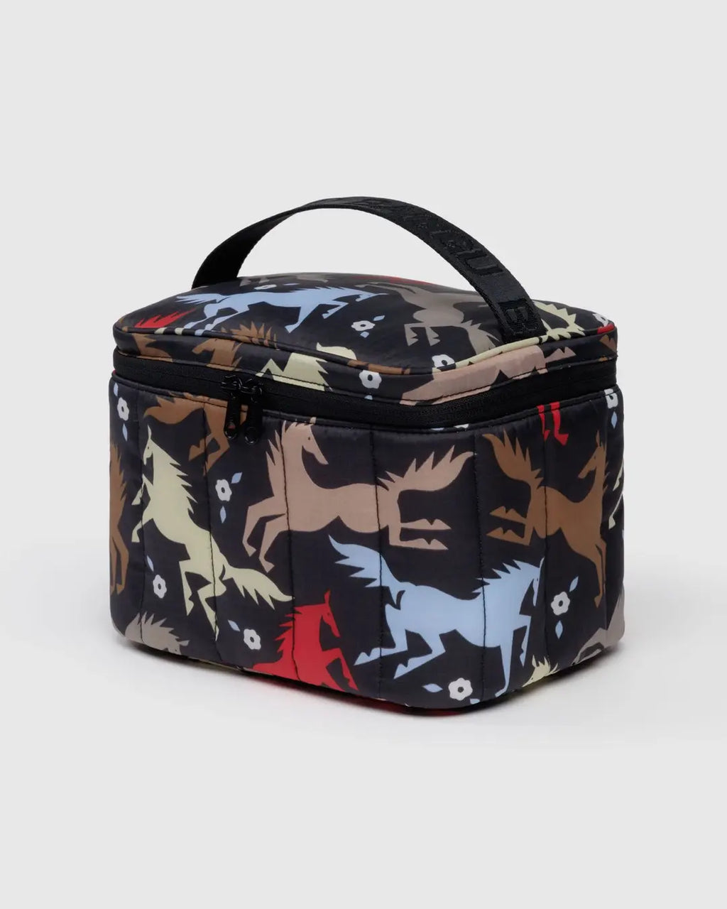 PUFFY LUNCH BAG | HORSE CUT-OUTS