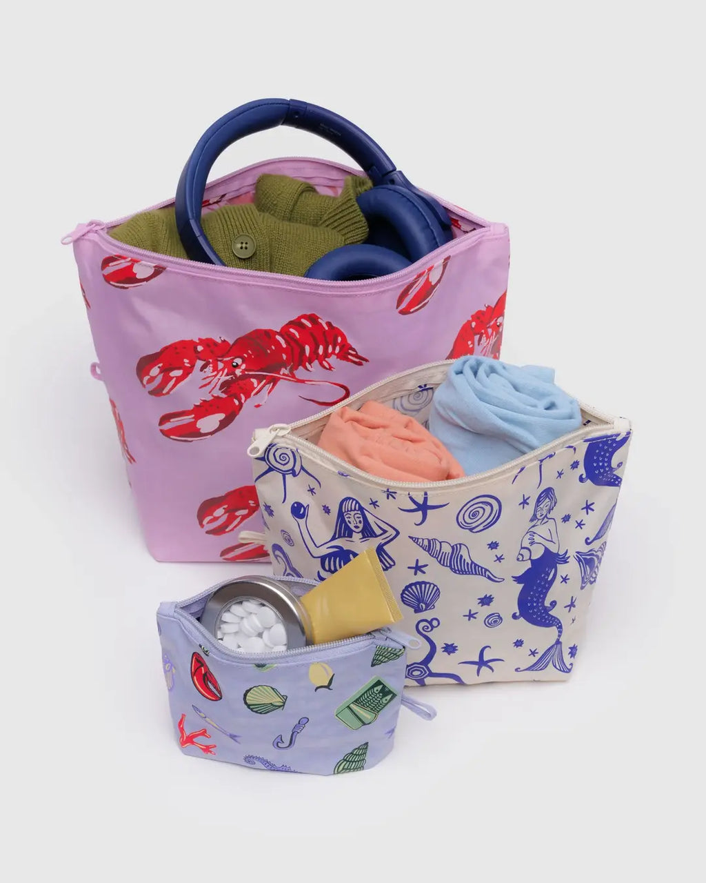 GO POUCH SET | SEA CREATURES