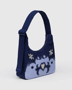 MINI NYLON SHOULDER BAG | WESTERN APPLIQUE