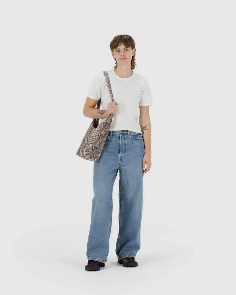 SMALL NYLON SLING | SNAKESKIN
