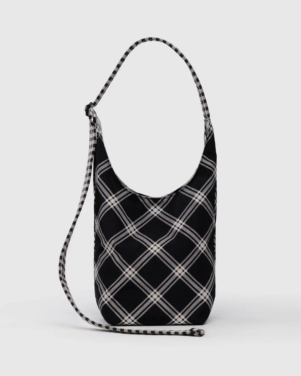 SMALL NYLON SLING | MIXED PLAID