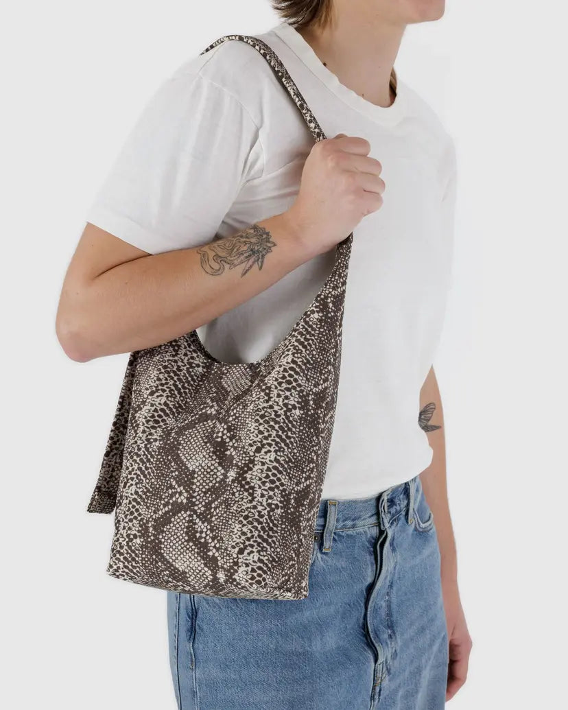 SMALL NYLON SLING | SNAKESKIN