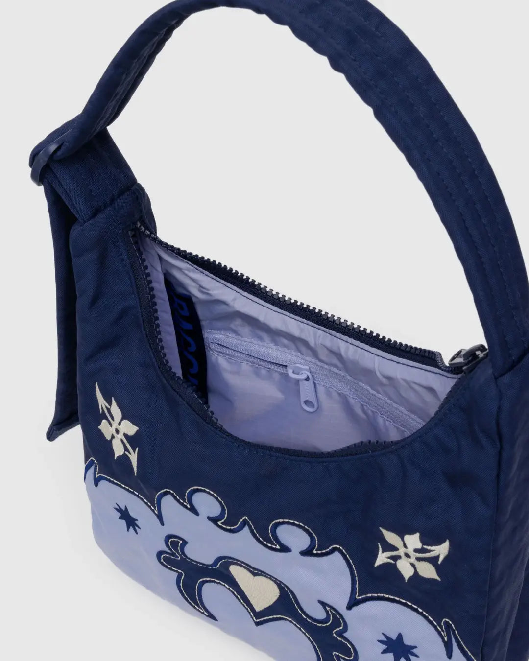 MINI NYLON SHOULDER BAG | WESTERN APPLIQUE