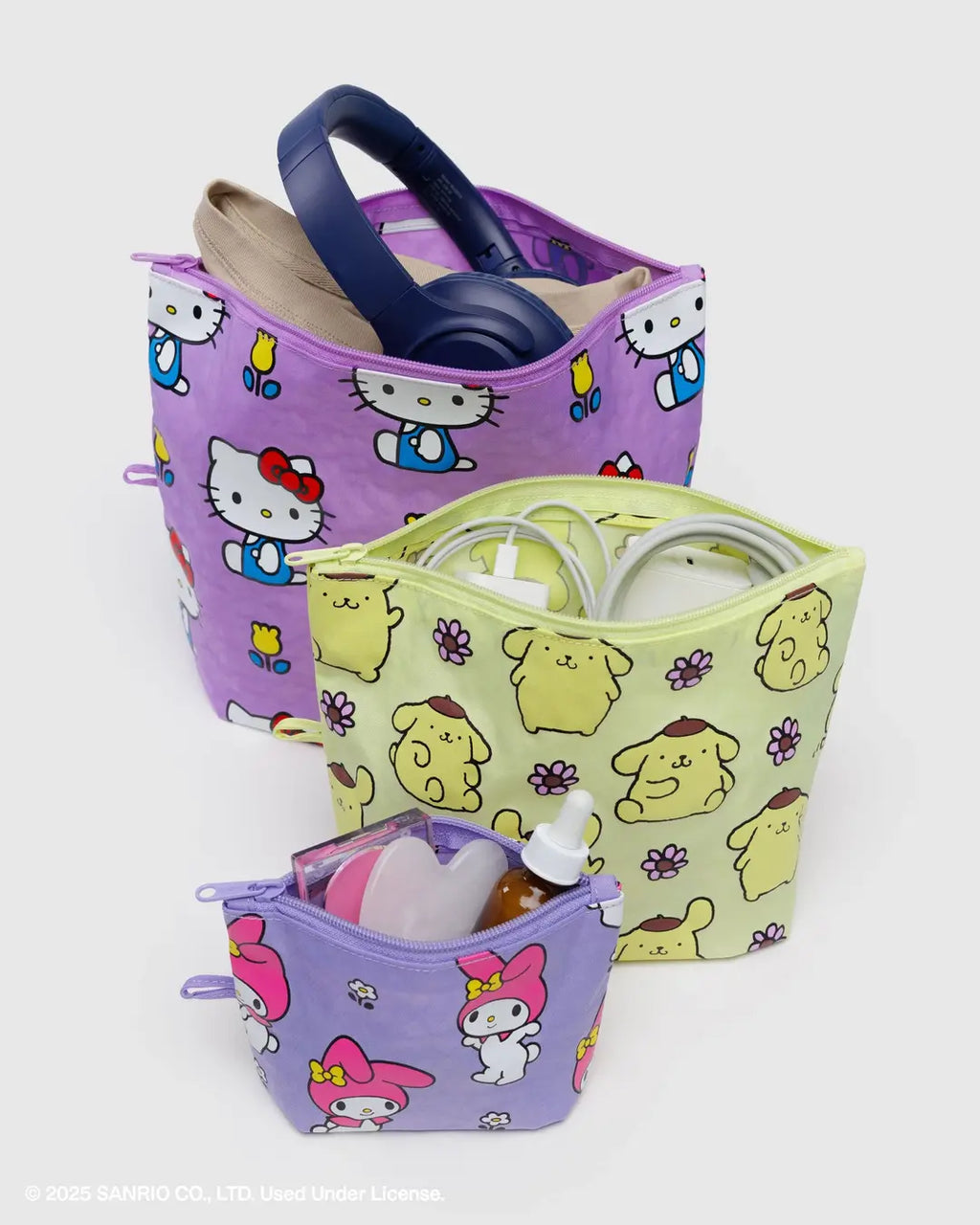 GO POUCH SET | HELLO KITTY AND FRIENDS FLORALS