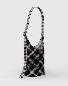 SMALL NYLON SLING | MIXED PLAID