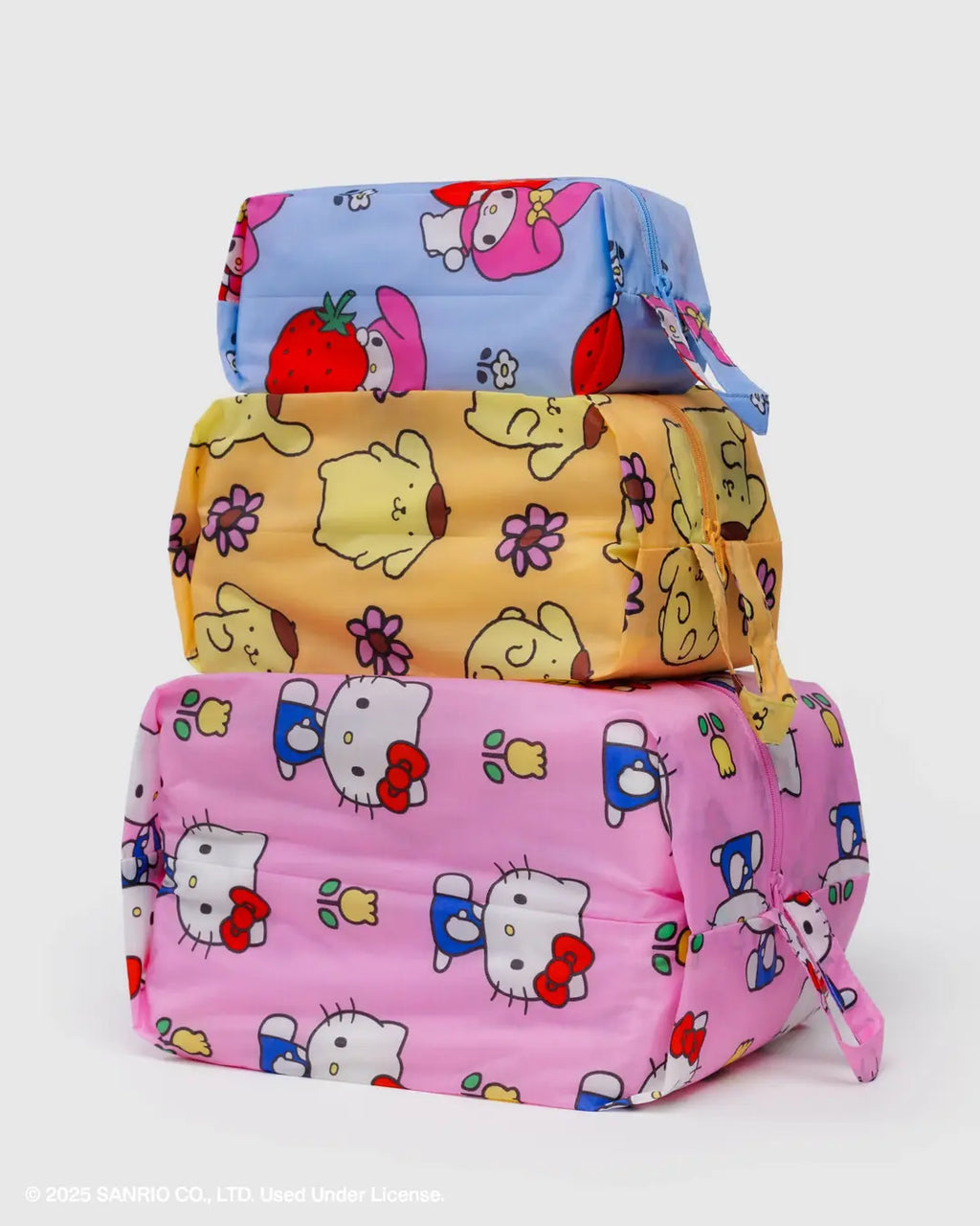 3D ZIP SET | HELLO KITTY AND FRIENDS FLORALS