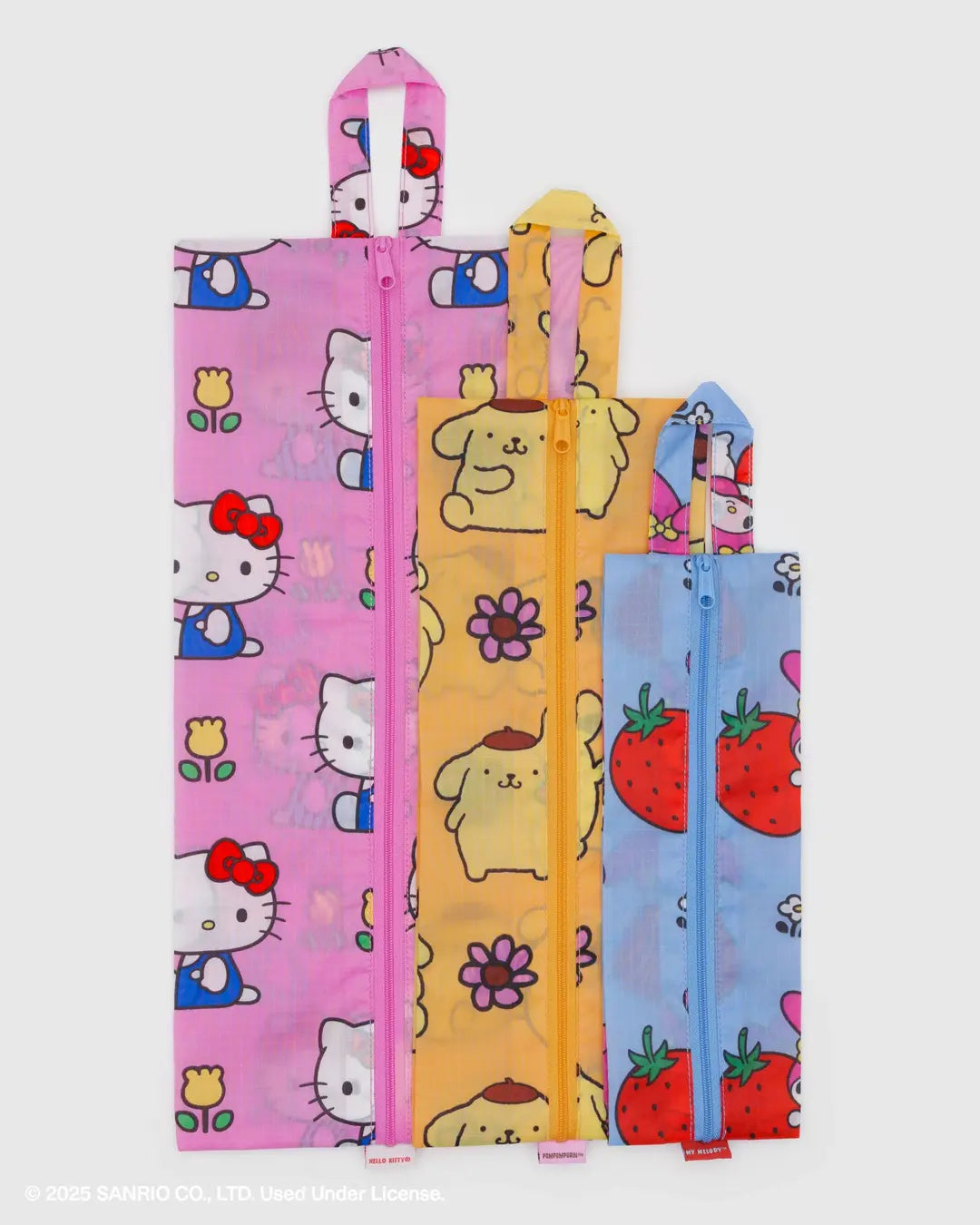 3D ZIP SET | HELLO KITTY AND FRIENDS FLORALS