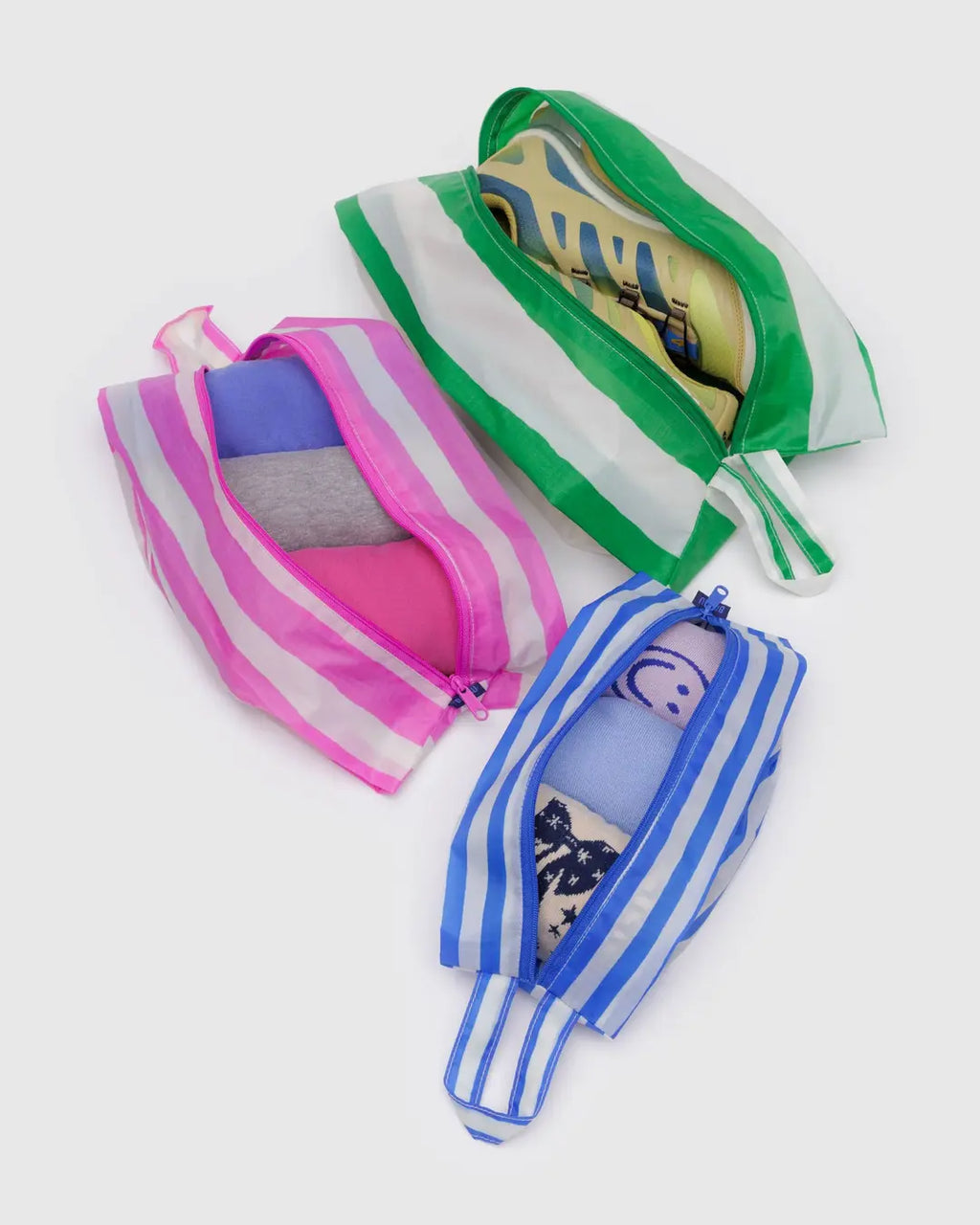 3D ZIP SET | PAINTED STRIPES