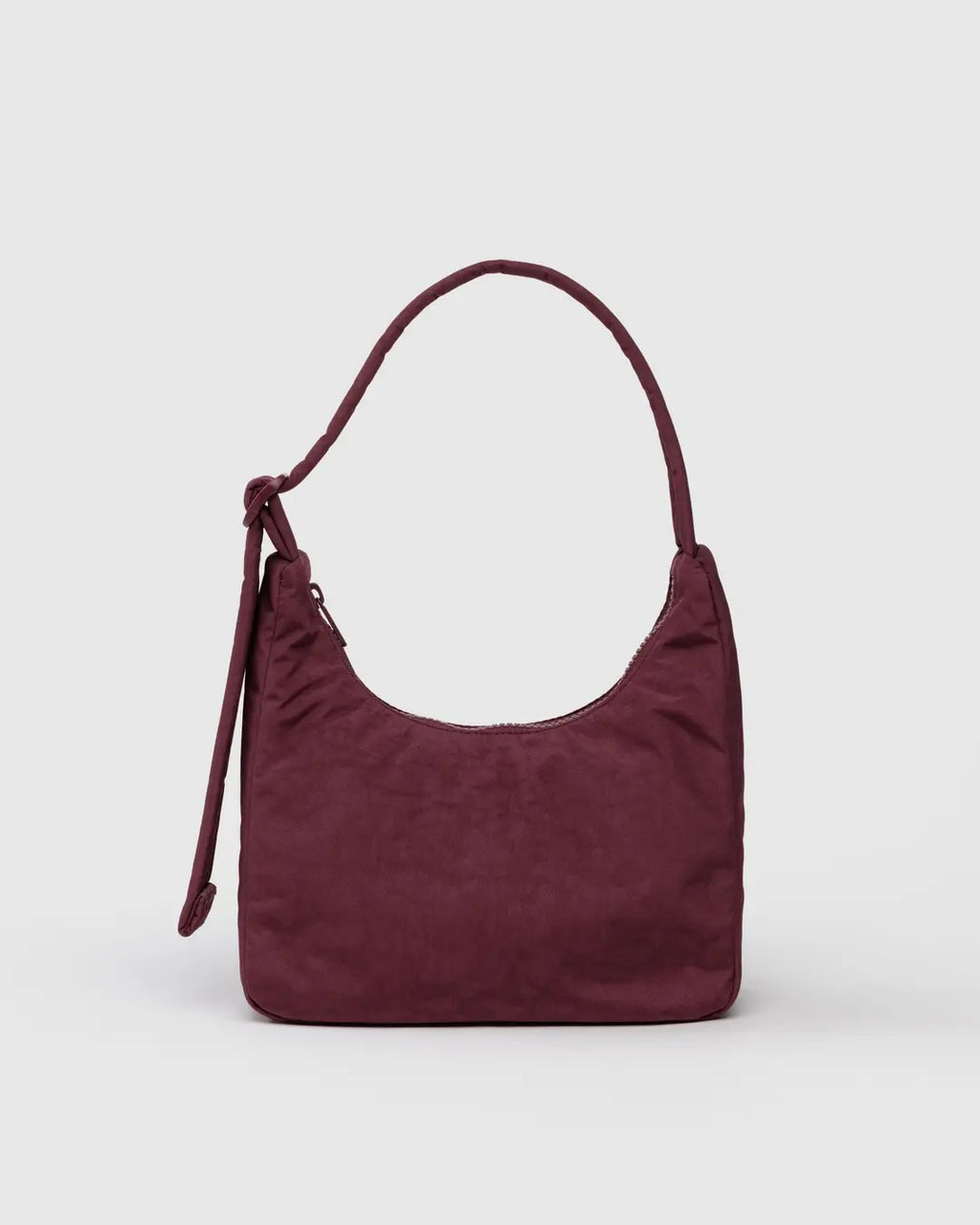 MINI NYLON SHOULDER BAG | MAHOGANY