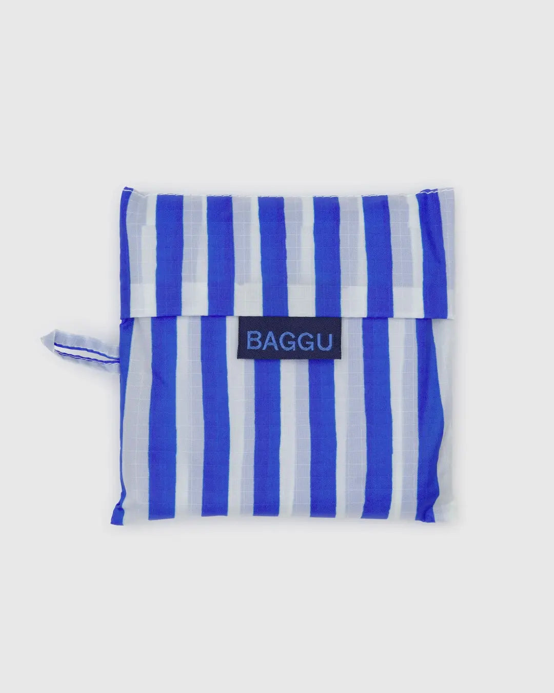 STANDARD BAGGU |  BLUE PAINTED STRIPE