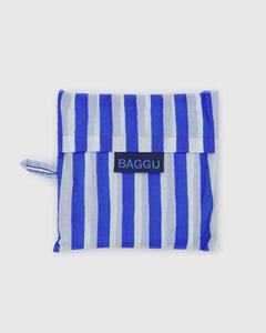 STANDARD BAGGU |  BLUE PAINTED STRIPE