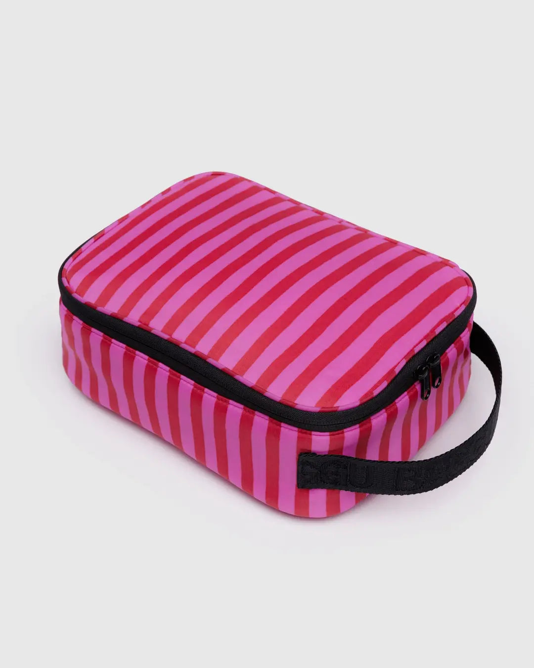 LUNCH BOX | PINK AND RED STRIPE