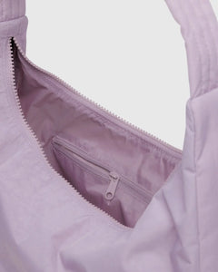NYLON SHOULDER BAG | DUSTY PINK