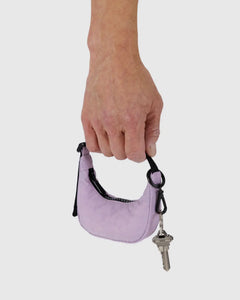 CRESCENT BAG CHARM | DUSTY PINK