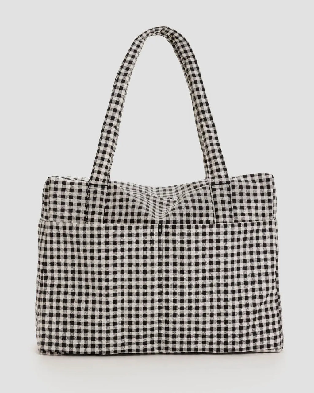 CLOUD CARRY ON | BLACK AND WHITE GINGHAM