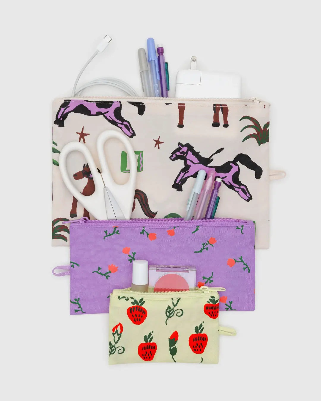 FLAT POUCH SET | PAINTED PRARIE