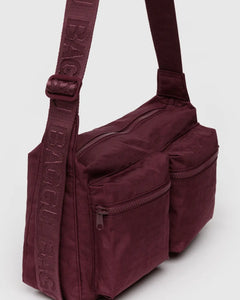 MEDIUM CARGO CROSSBODY | MAHOGANY