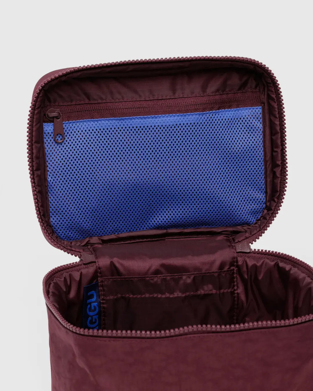 LARGE COSMETIC CASE | MAHOGANY