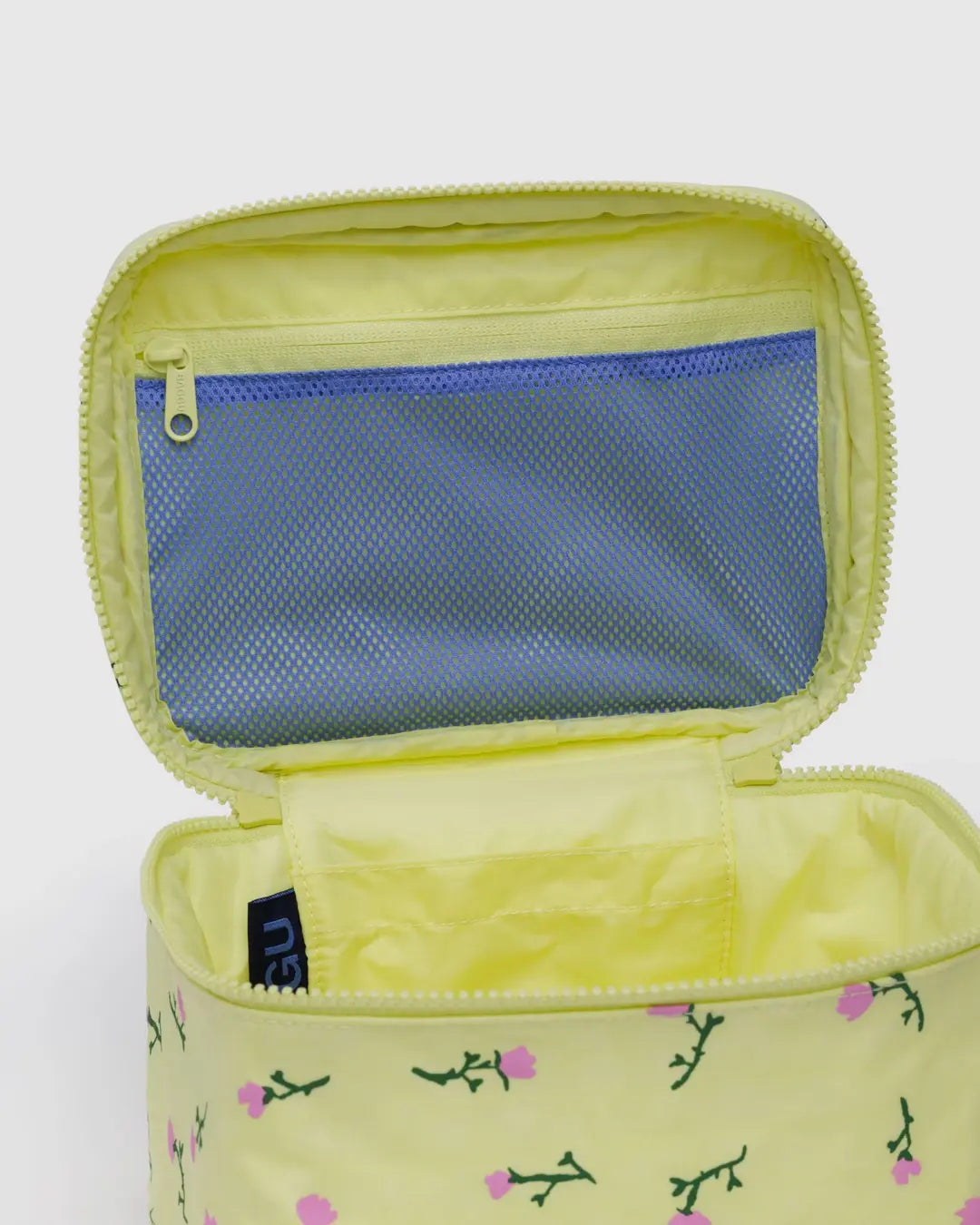LARGE COSMETIC CASE | PAINTED WILDFLOWER