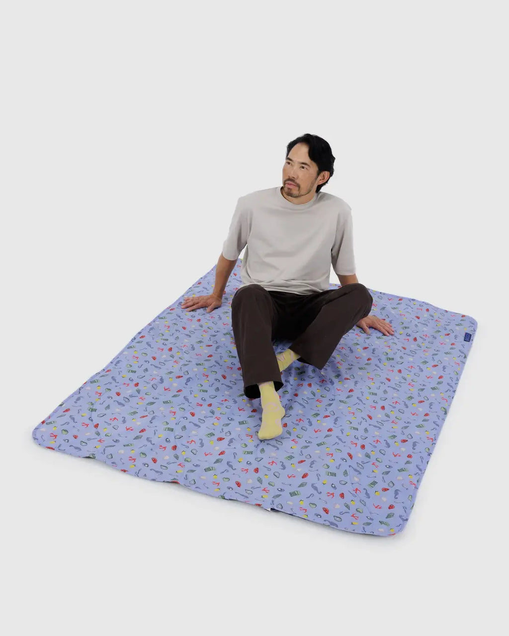 PUFFY PICNIC BLANKET |  SEA CREATURES