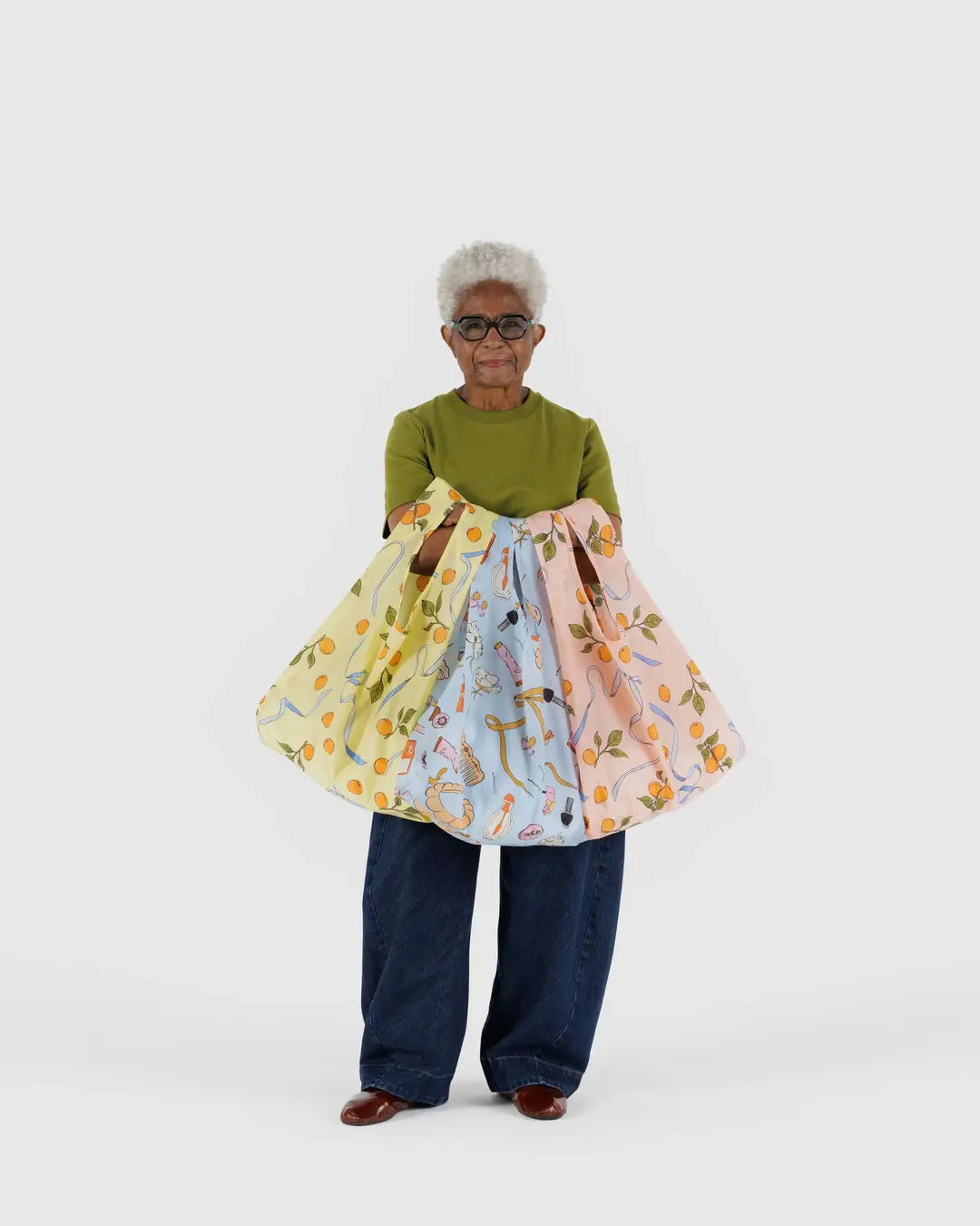 STANDARD BAGGU SET OF 3 | GET READY WITH ME