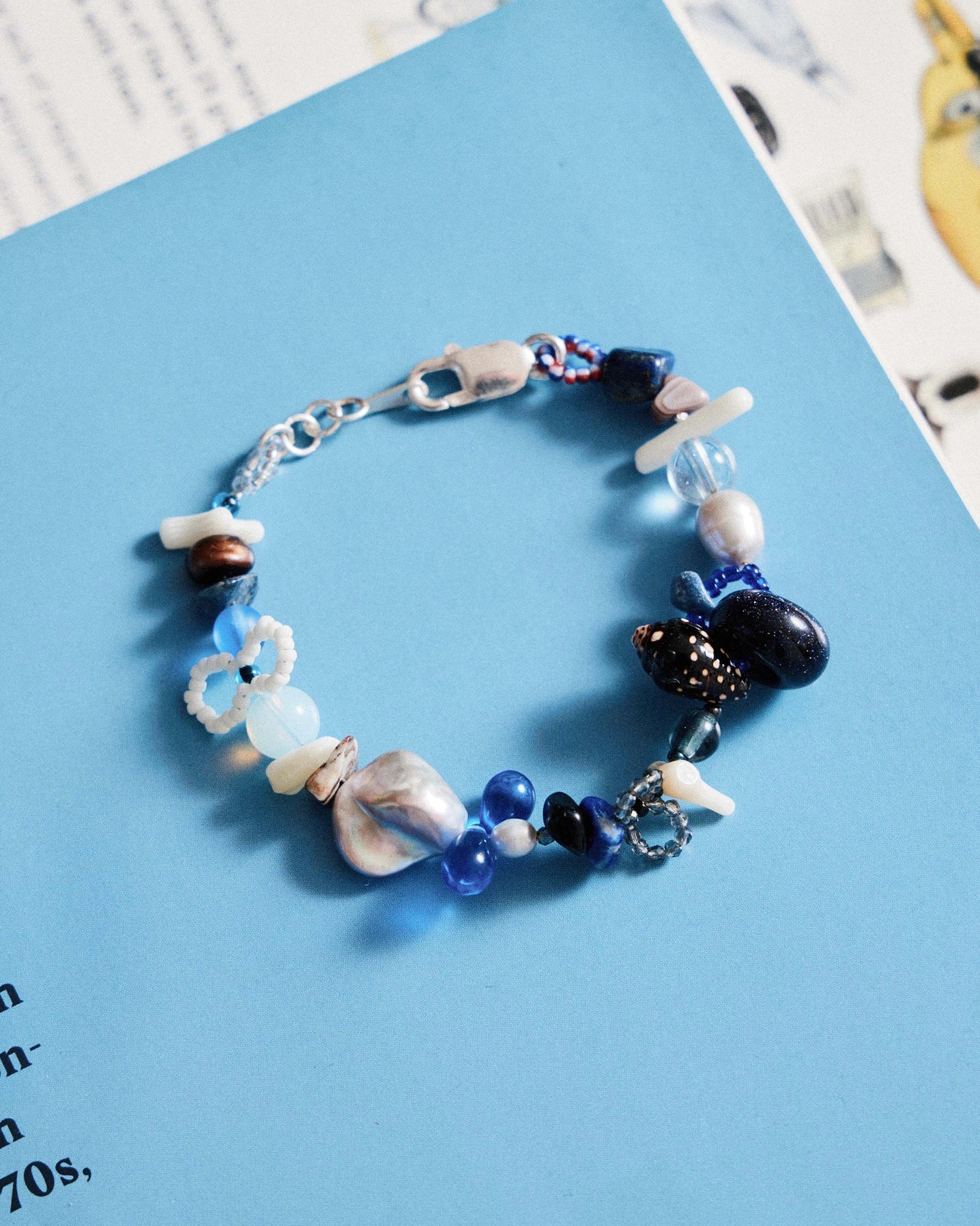 CLUSTER BRACELET | BLUE