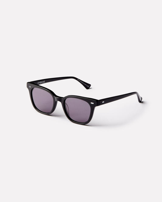 Kino - Black Polished / Black - Sunglasses - EPOKHE EYEWEAR