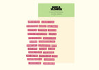 SHELLFLOWER LABEL WORD PLAY STICKER SHEET