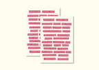 SHELLFLOWER LABEL WORD PLAY STICKER SHEET