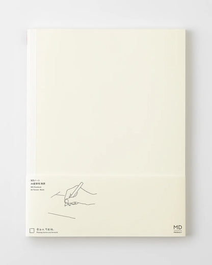 BLANK A4 |  MD NOTEBOOK