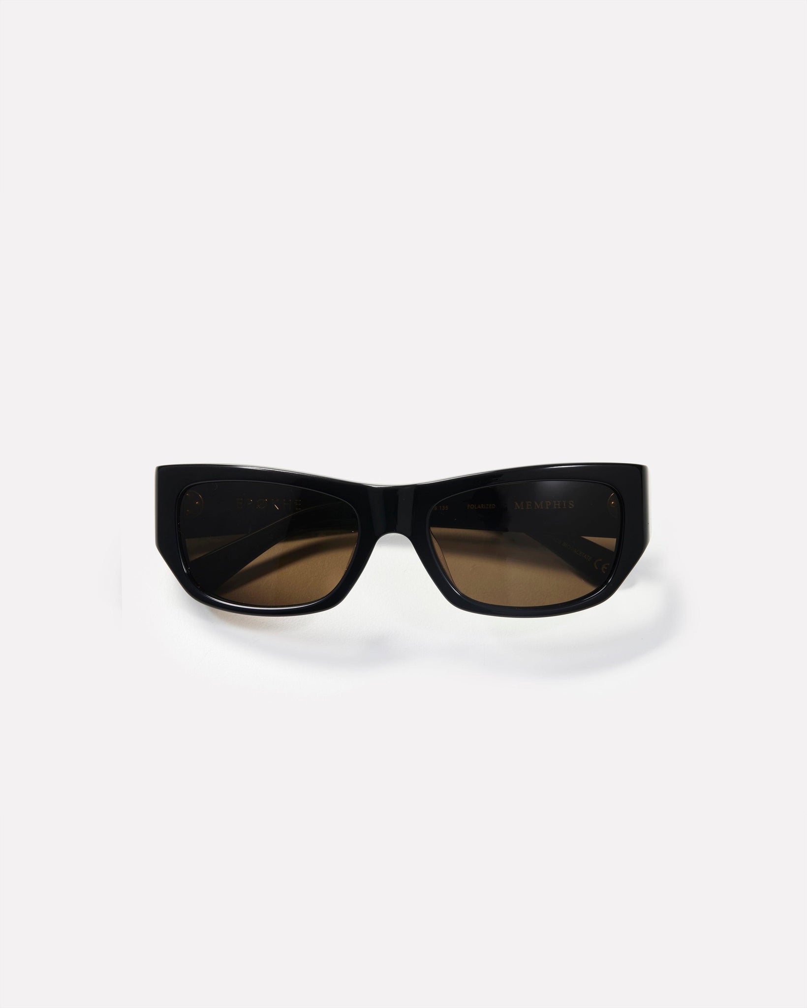 Memphis - Black Polished / Bronze Polarized - Sunglasses - EPOKHE EYEWEAR